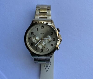 FOSSIL YORKE GOLD CHRONOGRAPH BQ2542 HERREN UHR - Bild 1 von 4