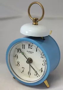 REVEIL BLESSING - Baby Bell Blue - Fabrication allemande Années 70 - Méca 1 jour - Imagen 1 de 2