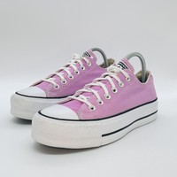 Converse Women's Seasonal Colour Platform Chuck Taylor All Star Low Top |  566756C | FOOTY.COM