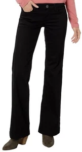 Ariat Trouser Mid Rise Forever Wide Leg Pants Women’s 34 Regular Black New - Picture 1 of 7