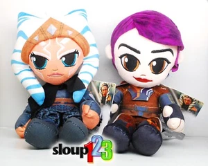STAR WARS - ASHOKA & SABINE WREN PLUSH LOT - DISNEY - 8-INCH - Picture 1 of 1