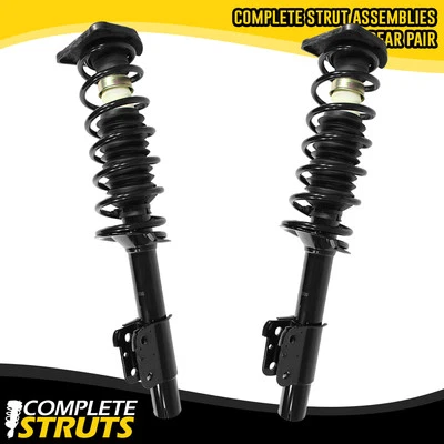 1999-2005 Pontiac Grand Am Rear Pair Complete Struts & Coil Spring Assemblies - Image 1 of 4