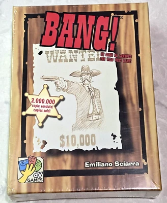 Bang! A daVinci Games Strategy Card Game Complete New Sealed - Image 1 of 2