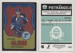 2010-11 O-Pee-Chee Black Rainbow Retro /100 Alex Pietrangelo #293