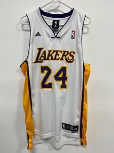 Adidas NBA LA Lakers Kobe Bryant #24 Trikot Alt White Länge + 2 Herren M - Bild 1 von 6