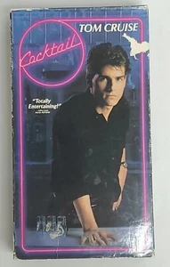 Cocktail VHS VCR Tape 103 Minute Movie Tom Cruise Bartender Flick Video  - Picture 1 of 8