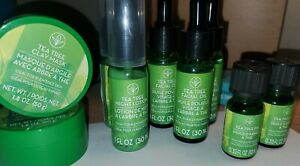  "TEA TREE PRODUCTS" NIGHT LOTION, FACIAL OIL,TREE OIL AND CLAY MASK ($4.75each)
