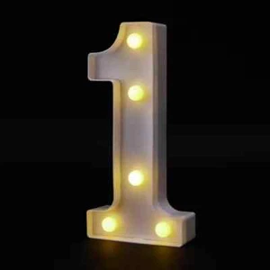 Light Up Number - 1 - Picture 1 of 6