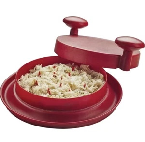 Red Upgrade Chicken Shredder, Meat Shredding Grinder Tool w/ Handles Non-Slip - Picture 1 of 7