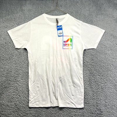 Camiseta blanca estilo surf Gulf Shores Alabama talla pequeña gráfica Foto 1 de 4