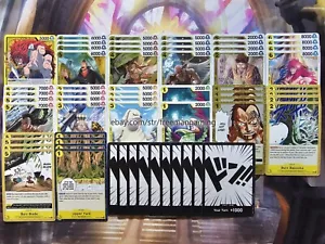 Baraja de 61 cartas de una pieza TCG Kalgara OP08-098 Wyper Shura Ohm lista para torneo - Imagen 1 de 9