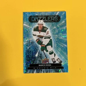 🐶 2022-23 Upper Deck Serie 1 Marco Rossi Carta Abbaglianti Blu # DZ-8 - Foto 1 di 2