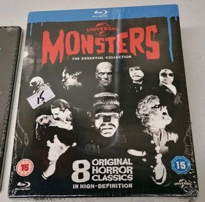 Universal Classic Monsters The Essential Collection BLU-RAY Box Set BRAND NEW - Imagen 1 de 1