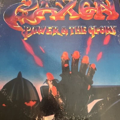 Saxon – Power & The Glory LP 1983 VG/VG+ Carrere PZ 38719 Heavy Metal Stereo - Image 1 of 4