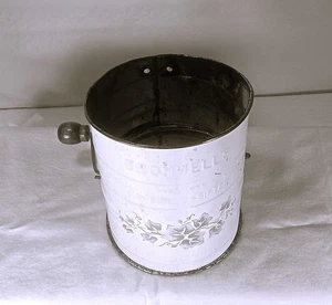 BROMWELL'S ANTIKES MEHLSIEB CREME MIT GRÜNEM EFEU - Bild 1 von 5
