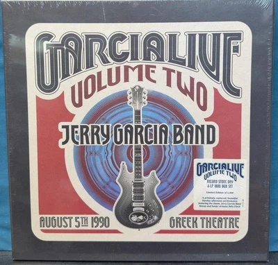 JERRY GARCIA GARCIALIVE VOLUME TWO~SEALED LE/5000 RSD 4LP 180g BOX~FLECK~DEAD - Image 1 of 3