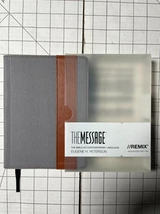 Le Message REMIX La Bible en langage contemporain par Eugene H. Peterson Grey - Photo 1/4