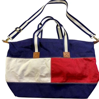 Bolso de Mano Tommy Hilfiger de Lona con Correa Ajustable Foto 1 de 4