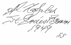 SIGNED 3x5 INDEX CARD OF AL NAPLES (DECEASED 2021)! GREAT AUTOGRAPH! - Picture 1 of 1