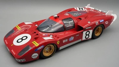 MODELLINO AUTO STATICO TECNOMODEL FERRARI 512S LE MANS 1970 MERZARIO SCALA 1/12 - Immagine 1 di 4