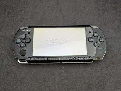 B861 Sony PSP 3000 console Piano Black Handheld system Japan - Image 1 of 4