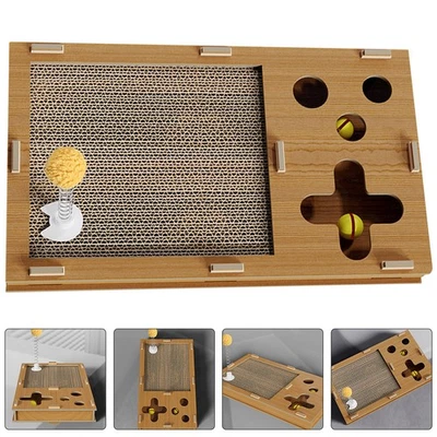  Grattino Per Gatti Grattatoio Giocattolo Interattivo Con Artigli - Image 1 of 4