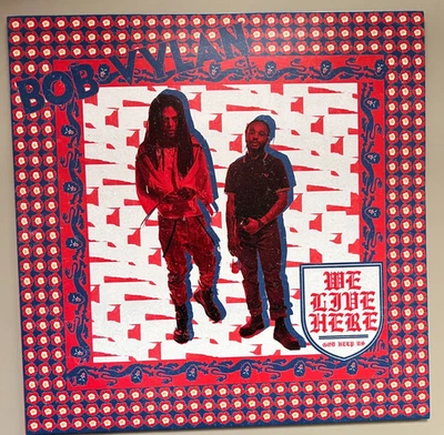 Bob Vylan  "We Live Here" Vinyl LP.  Excellent, near mint condition. - Image 1 of 4