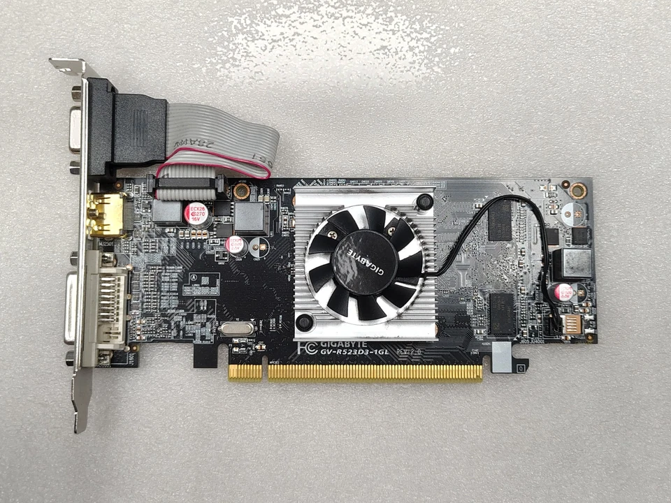 Gigabyte GV-R523D3-1GL AMD Radeon R5 230 PCIe Graphic Card - Image 1 of 4