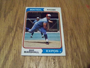 MIKE MARSHALL  1974 TOPPS  BASEBALL CARD # 73 - Picture 1 of 1