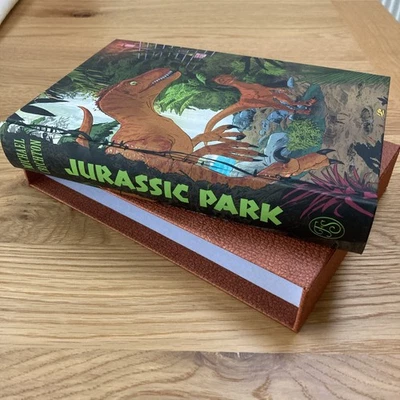 Folio Society - Jurassic Park Illustrated - Fourth Printing 2022 - Image 1 of 4