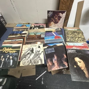 LOT OF 60 x ROCK POP Blues Folk 70s 80s ALBUMS Record LP Vintage Music - Picture 1 of 15