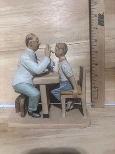 Figurina Gorham China Eye Doctor di Norman Rockwell - 1956 - Foto 1 di 1