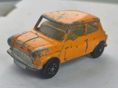 Auto vintage retrò Morris Mini Minor, Corgi Toys, Inghilterra, piccolo modell... - Immagine 1 di 4