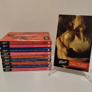 10x Blaze Mills and Boon Paperback Books Sexy Erotic Romance Novels Bulk Lot #8 - Picture 1 of 15