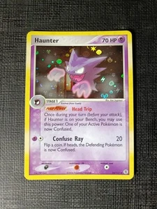 Pokémon Haunter 34/112 Ex Rouge Feu Vert Feuille Rar Holo ENG Cartes Nintendo - Imagen 1 de 4