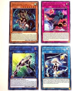 SET Yu-Gi-Oh! 4 Karten 1st Edition JUSH Justice Hunters in englisch NM (10) - Picture 1 of 1