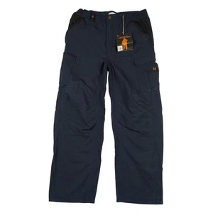 New Timberland PRO Work Trousers Mens Cargo Pants Size XL W40-42 L31 Navy NWT - Picture 1 of 3