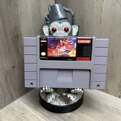 Aladdin SNES Video Game Cartridge Works Vintage Super Nintendo Disney Capcom - Image 1 of 4