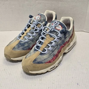 Nike Air Max 95 Wild West BV6059-200 Parachute Red Blue Denim Gum Men 11.5 Shoes - Picture 1 of 14