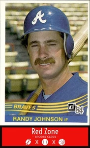 1984 Donruss - #321 Randy Johnson NM Set Break. - Picture 1 of 2