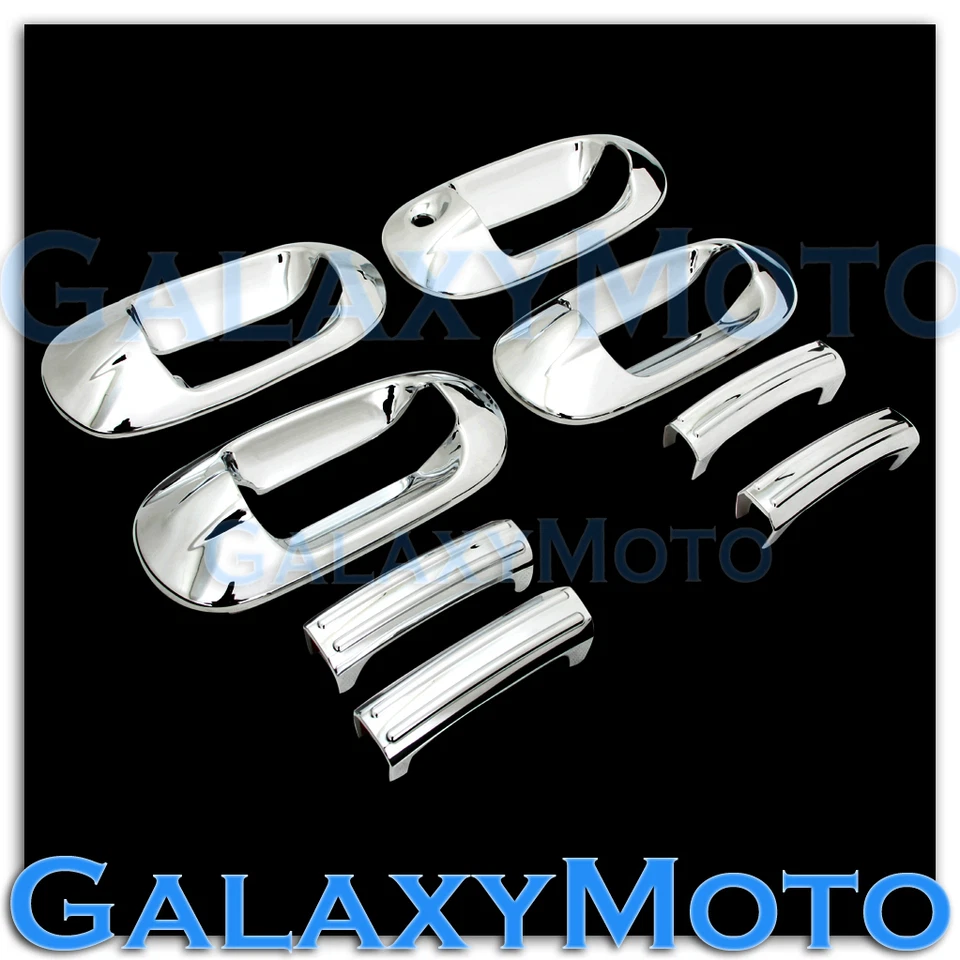 03-12 Ford Expedition Triple Chrome 4 Door Handle W/O Passenger Keyhole Cover - Image 1 of 1