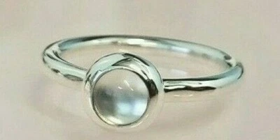 PANDORA | ANILLO PIEDRA LUNAR BESO LUZ LUNA ✪NUEVO✪ 190609MS RETIRADO RARO 925 CABUJÓN Foto 1 de 4