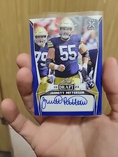 2023 Leaf Draft - Autographs Blue #BA-JP1 Jarrett Patterson (AU, RC)