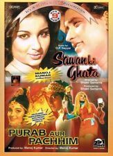 Sawan Ki Ghata + Purab Aur Pachhim.  2 Bollywood Filme  mit Manoj Kumar. DVD
