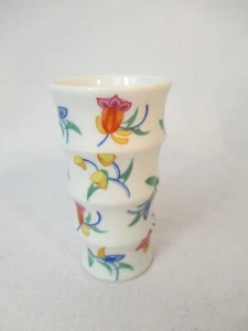 Miniatura Art Deco Vaso Porcellana Con Stilisiertem Decorazione Floreale - Imagen 1 de 6