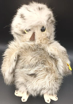 Steiff Eule Uhu 2591/22 Kuscheltier ca. 24 cm groß Knopf im Ohr Fahne - Bild 1 von 3