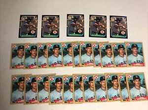 1987 Topps(22) #259 & Donruss(5) #585 Mike Greenwell RC 27 Card Lot 🔥Sharp🔥 - Picture 1 of 12