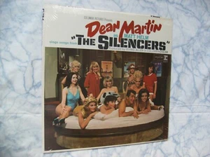 SEALED 1966 MONO ORIGINAL - DEAN MARTIN as Matt Helm THE SILENCERS Soundtrack LP - Picture 1 of 6