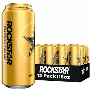 Rockstar Energy Drink, Throwback Edition: O.G., 16 flüssige Unzen (12er Pack) - Bild 1 von 7