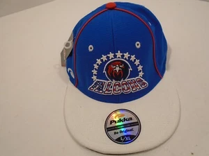 Falcons Baseball Pukka A-Flex  blue white red,grayHigh Quality Cap Size L/XL NWT - Picture 1 of 4